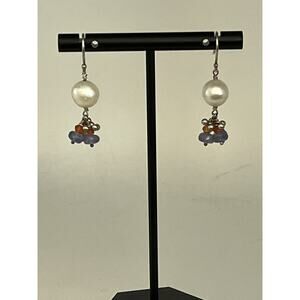 Mississippi River Pearls Gem Earrings